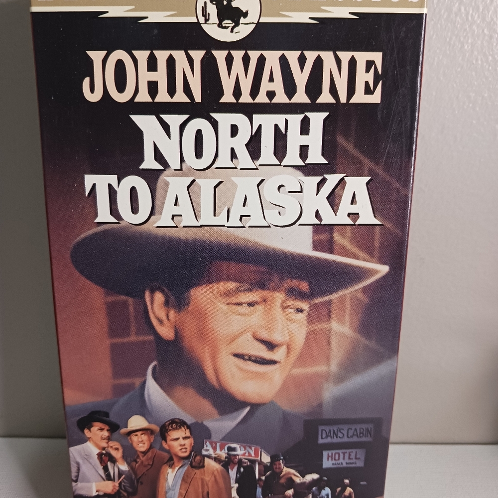 VHS Western classic, John Wayne North to Alaska